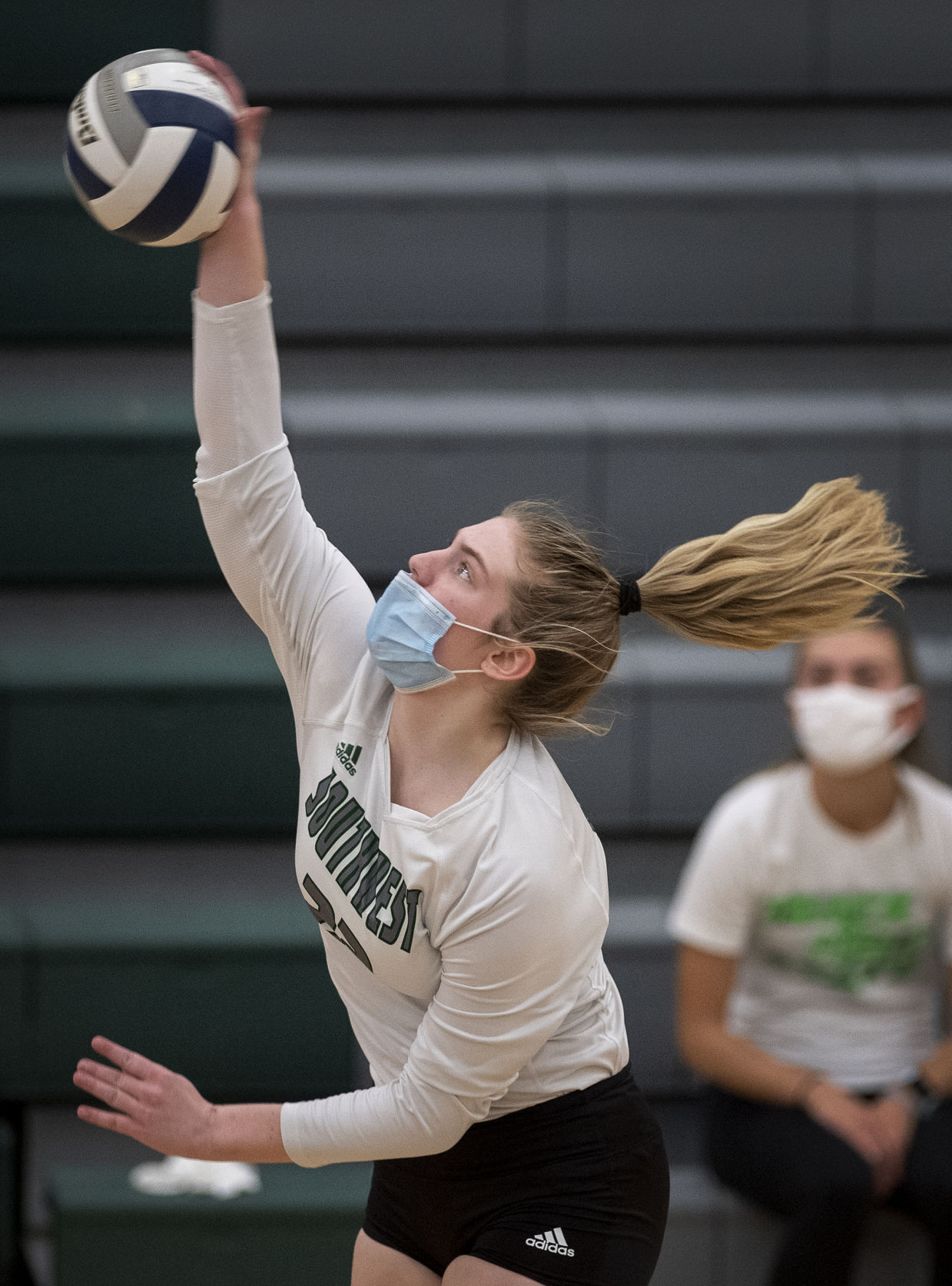 A-6 district volleyball, 10/28